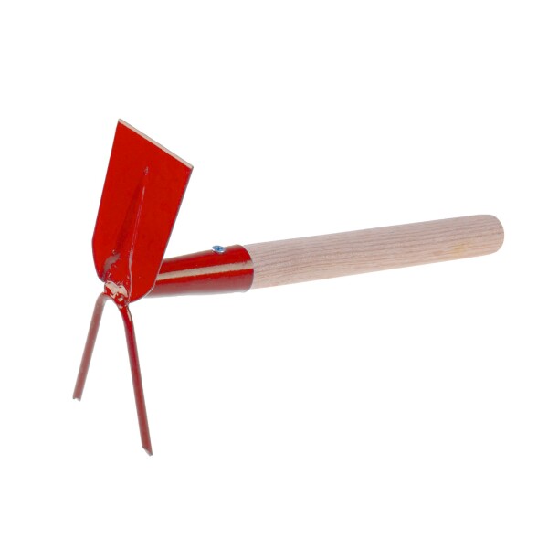 LEVIOR 61294 Motyčka okopávací s 2 hroty, dřevěná násada