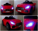 Mamido Elektrické autíčko Cabrio B3 červené