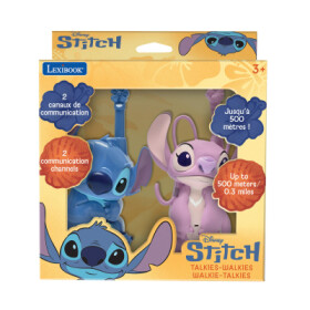 Lexibook 3D vysílačky Stitch a Angel s dosahem 500 m