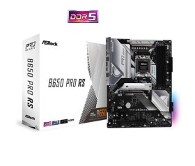 ASRock MB Sc AM5 B650 PRO RS, AMD B650, 4xDDR5, 1xDP, 1xHDMI EDF_380782