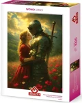 ART PUZZLE Puzzle Poslední objetí před bitvou