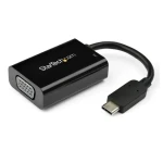 StarTech adaptér USB-C na VGA PowerDelivery 60W černá / 1080p / Thunderbolt 3 (CDP2VGAUCP)