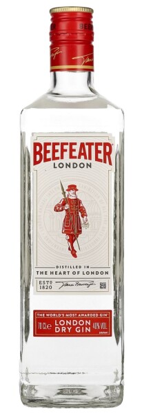 Beefeater London Dry Gin 40% 0,7 L (holá lahev)