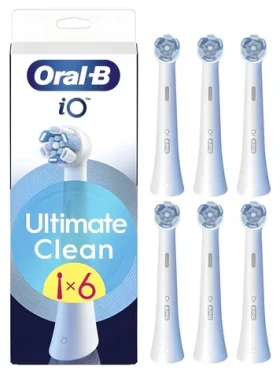 Oral-B iO Ultimate Clean bílá / Náhradní hlavice / 6 ks (602163)