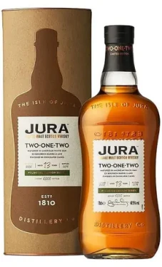 Jura Two One Two 2006 / Single malt whisky / Skotsko / 13 let / 47,5 % / 0,7 l (5013967015654)