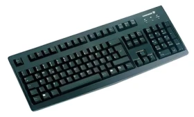 CHERRY G83-6105 UK černá / Kancelářská klávesnice / drátová / USB / 105 kláves (G83-6105LUNGB-2)