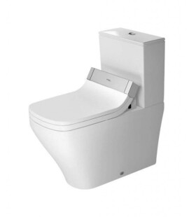 DURAVIT - DuraStyle WC kombi mísa pro SensoWash, Vario odpad, s HygieneGlaze, alpská bílá 2156592000