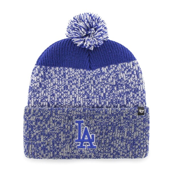 47 Brand Pánská zimní čepice Los Angeles Dodgers MLB Static '47 CUFF KNIT