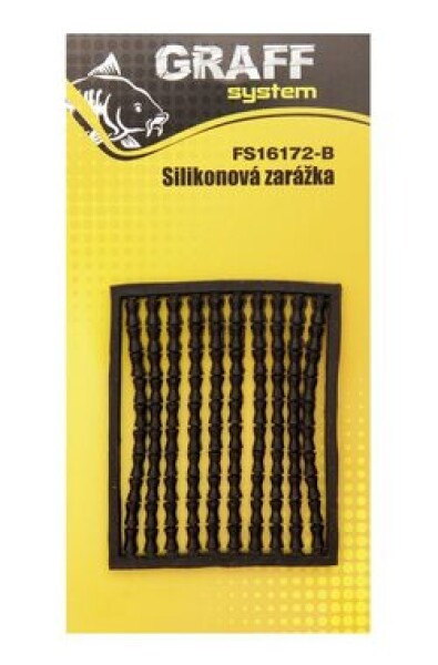 Graff Zarážky Carp silikonová Černá (FS16172-B)