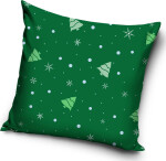 Dekorační polštářek Zelené Vánoce