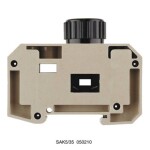 Jisticí řadová svorka SAKS 5/35 DB 0502100000 Tmavě béžová Weidmüller 20 ks