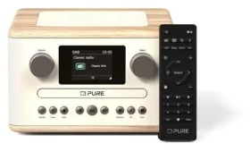 Pure Classic C-D4 bílá / CD přehrávač / DAB+ / FM / Bluetooth 5.3 / 15W / USB, AUX (255051)