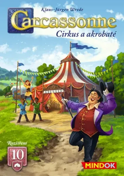 MINDOK Rozšíření Carcassonne Cirkus a akrobaté