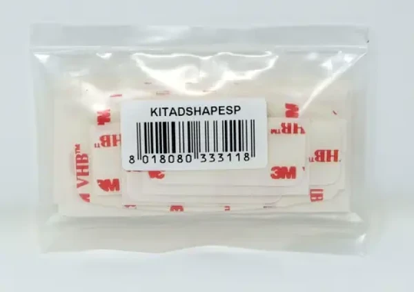 Interphone Sada 5 ks náhradních oboustranně lepících pásek pro upevnění SHAPE na přilbu (KITADSHAPESP)