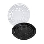 Dortisimo Plastový podnos s víkem na dort 20 x 8 cm (pro dort o velikosti 16 cm)