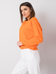 Oranžová mikina XL