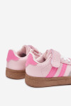 Sportovní Boty Sneakers Dětské Na Suchý Zip Růžové Adelina 26