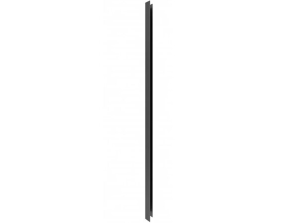 CERANO - Stěnový profil pro instalaci do niky pro dveře a zástěny Porte L/P - černá matná - 190 CER-476318