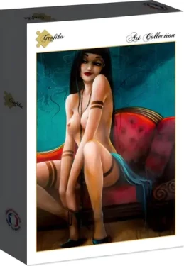 GRAFIKA Puzzle Misstigri: Slečna dračice