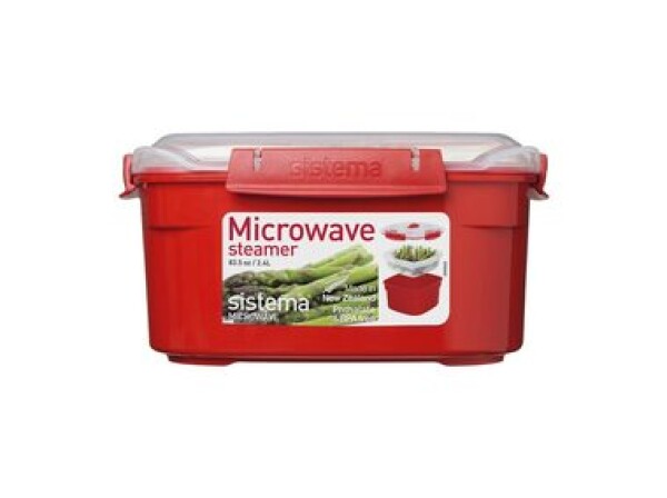 Sistema Microwave Napařovací krabička na zeleninu ryby 2.4 l červená (9414202011022)