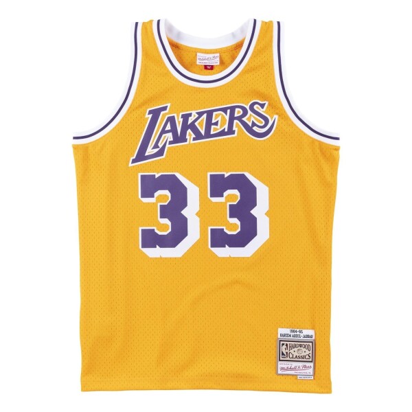 Mitchell & Ness Pánský dres Los Angeles Lakers NBA Kareem Abdul-Jabbar #33 1984-85 Swingman Velikost: L