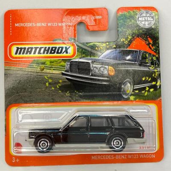 Mercedes-Benz W123 Wagon černá - Matchbox 2022 22/100 (E11-x)