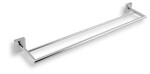 NOVASERVIS - Dvojitý držák ručníků 650 mm Metalia 12 chrom 0225,0