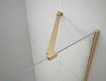 GELCO - TRINITY GOLD obdélníkový kout 900x1200 levý, matné sklo, GT5612-90ML-G GT5612-90ML-G