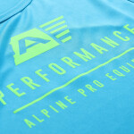 Pánské rychleschnoucí tílko ALPINE PRO MIXED neon atomic blue