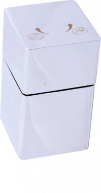 RAV Slezák - Přepínač velký - keramický, hranatý, Chrom MD0449 MD0449