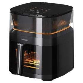 SENCOR SFR 5050BK černá / Horkovzdušná fritéza / 1500W / 5 L / 40 - 200°C (8590669383863)
