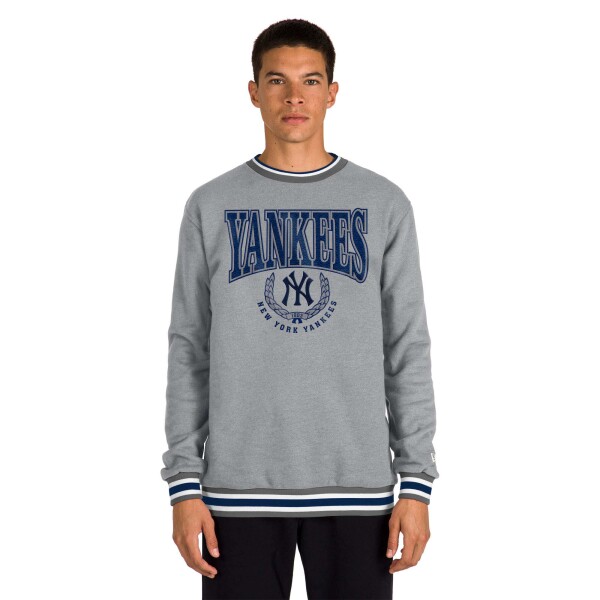 New Era Pánská mikina New York Yankees MLB Throwback Crew Sweatshirt Velikost: L