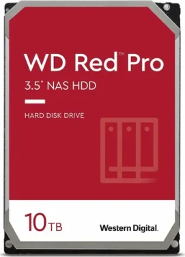 WD Red Pro WD103KFBX 10TB / HDD / 3.5" / SATA 6GBs / čtení: 267MBps / zápis: 267MBps / 7200RPM / 512MB cashe (WD103KFBX)