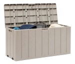 TOOMAX BRAVO zahradní plastový úložný box 270 L - světle šedá