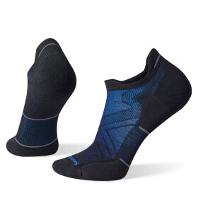 Unisex merino běžecké ponožky SMARTWOOL Run Targeted Cushion Low Ankle Socks, Black velikost: 38-41 (M)