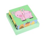 Orange Tree Toys Dřevěné kostky - Farma (4ks)