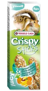Versele-Laga Crispy Sticks křeček a veverka / Pamlsky pro hlodavce / Exotické ovoce / 110 g / 2 ks (7205-462070)