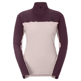 SCOTT Pullover W's Defined Light, Wax Pink/Cocoa Red (vzorek) velikost: M