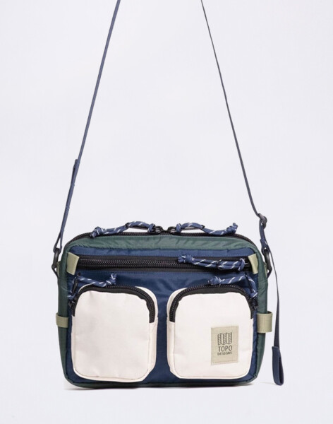 Topo Designs Block Bag Forest/Bone White