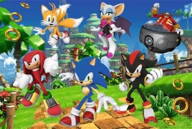 Trefl - Puzzle - Sonic a jeho přátelé