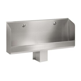SANELA - Nerezové pisoárové žlaby Nerezový pisoárový žlab se skrytým splachováním, délka 1200 mm, 24V SLPN 03C