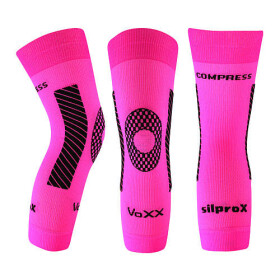 VOXX® kompresní návlek Protect koleno neon růžová ks