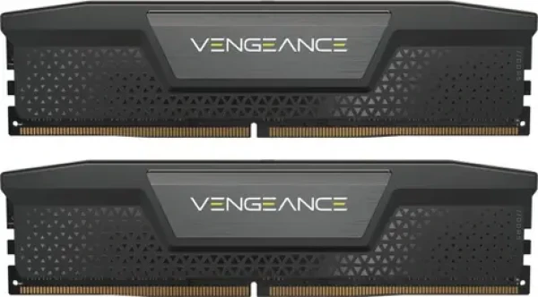 Corsair Vengeance Black 32GB(2x16GB) / DDR5 / 5200MHz / PC5-41600 / CL40-40-40-77 / 1.25V / XMP3.0 / s chladičem (CMK32GX5M2B5200C40)
