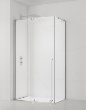 Sprchový kout čtverec 100x100 cm SAT Walk-In Xmotion SATBWIXMN100S100 SATBWIXMN100S100