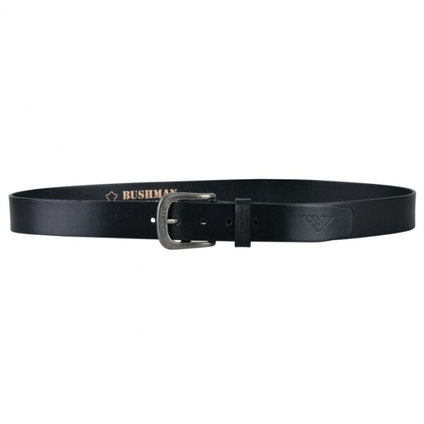 Bushman Pánský kožený opasek Bottle Belt II, černý 110