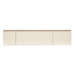 Koupelnová skříňka s umyvadlem Naturel Austen 165x35x52 cm beige mat Naturel Austen165BG AUSTEN165BG