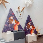 VIBA Nugátový adventní kalendář Jednorožec 250g