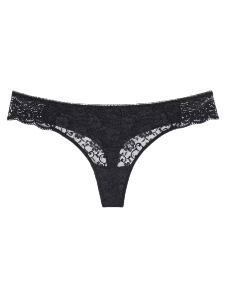 Dámské kalhotky Amourette Hipster String - Triumph černá (0004) 0036