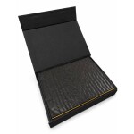 Dortisimo Krabička na 12 ks pralinek s magnetem černá (17,5 x 12,5 x 4 cm)