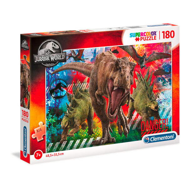 Clementoni Puzzle - Jurassic world 180 dílků - Clementoni